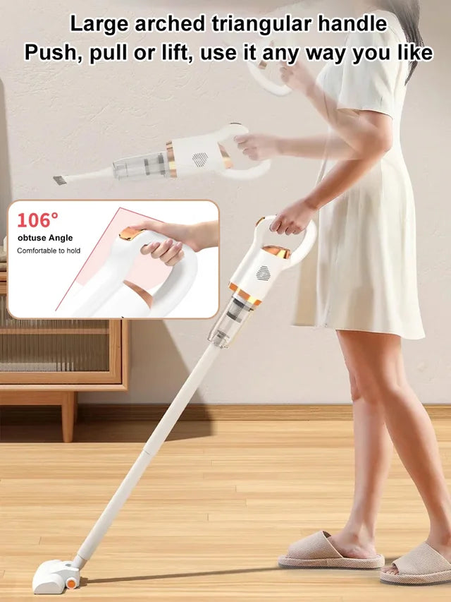 🔥2025 New Product Promotion 50% Off🔥✅Multifunctional three-in-one household and car vacuum cleaner- 6000PA Powerful Suction, Suitable for Home and Car