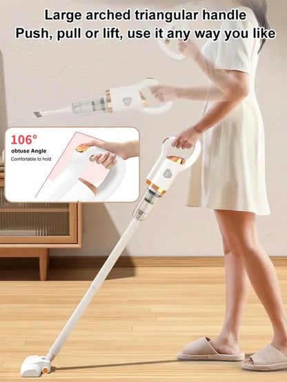 🔥2025 New Product Promotion 50% Off🔥✅Multifunctional three-in-one household and car vacuum cleaner- 6000PA Powerful Suction, Suitable for Home and Car