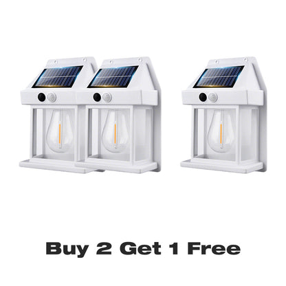 🎁 50% OFF! 💡 SOLAR WALL LIGHT - Motion Sensor & Weatherproof, Automatic Dusk to Dawn Operation, Easy Installation for Garden and Pathway 🌟🛒