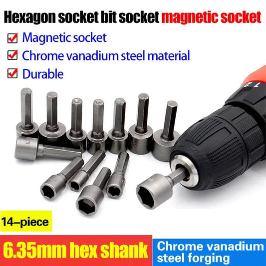 🥳2026 HOT SALE🥳💞50K+ SOLD!👴🔧 50% OFF! 14-Piece Socket Wrench Set – Powerful hex grip, fits all common sizes. DIY repairs, save on garage costs. A must-have! 🛠️💰