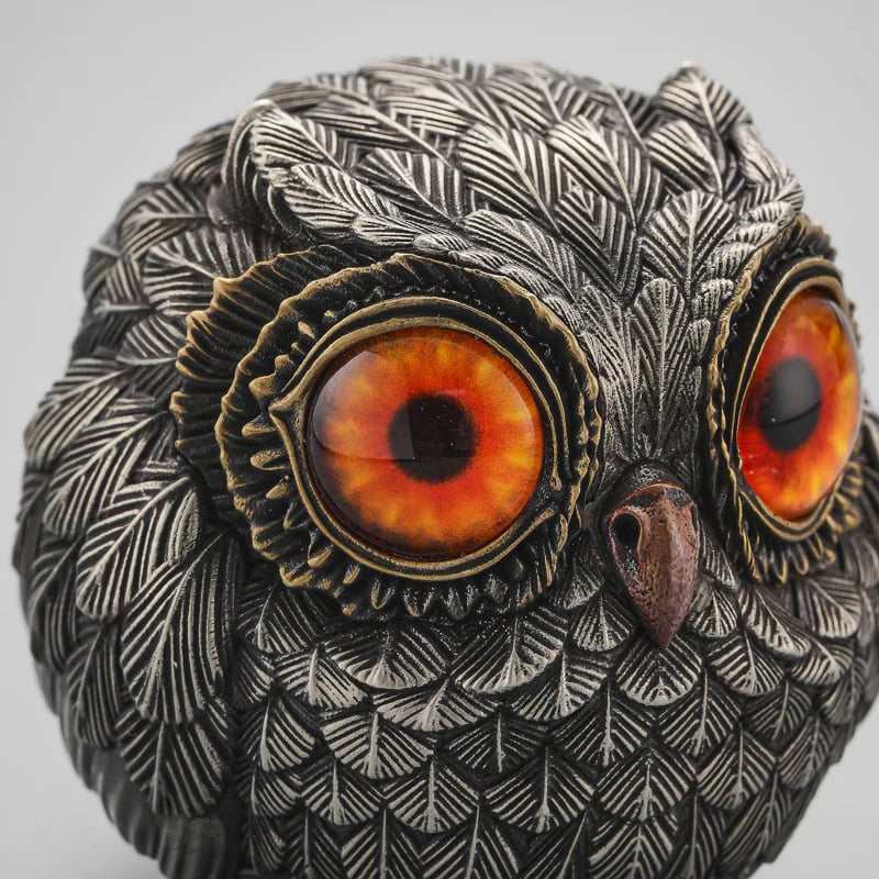 💖2025 Hot Sale💖 Realistic Lucky Owl Guardian Figurine