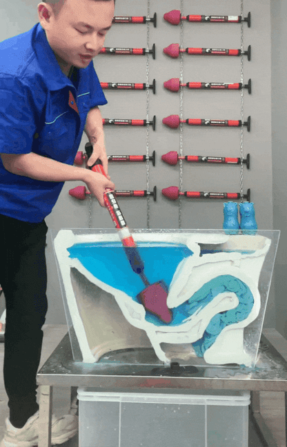 💎 Household high-pressure toilet pipe cleaner – Instant blockage removal, no chemicals, no mess!