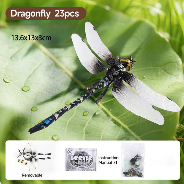 🐞🎄New collection✨ Insect & Animal Building Toys - 3 Levels of Difficulty, Non-Toxic Materials, Educational 🎨⚙️