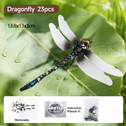 🐞🎄New collection✨ Insect & Animal Building Toys - 3 Levels of Difficulty, Non-Toxic Materials, Educational 🎨⚙️