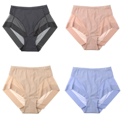 ⏳High Waist Ice Silk Seamless Shaping Briefs