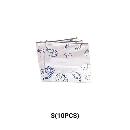 🔥Limited Sale: Buy 2 get 1 free!🍗 🥦Reusable Aluminum Foil Sealable Storage Bags