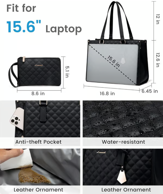 🔥Hot Sale 50% OFF🔥3 in 1 Lunch Tote Bag for Women🎁Free Matching Wallet⏰