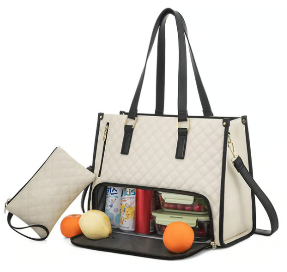 🔥Hot Sale 50% OFF🔥3 in 1 Lunch Tote Bag for Women🎁Free Matching Wallet⏰