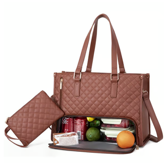 🔥Hot Sale 50% OFF🔥3 in 1 Lunch Tote Bag for Women🎁Free Matching Wallet⏰