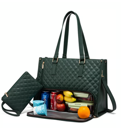 🔥Hot Sale 50% OFF🔥3 in 1 Lunch Tote Bag for Women🎁Free Matching Wallet⏰