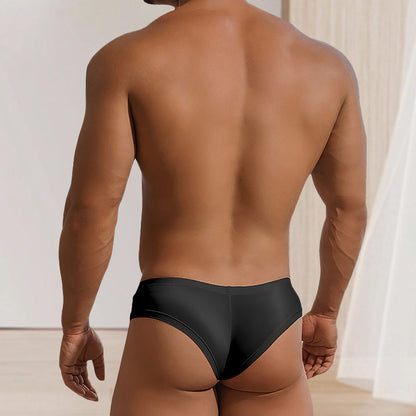 🌷BUY 2 GET 1 FREE🌷Men's Solid Color Breathable Low Waist Briefs（The more you buy, the higher the discount）