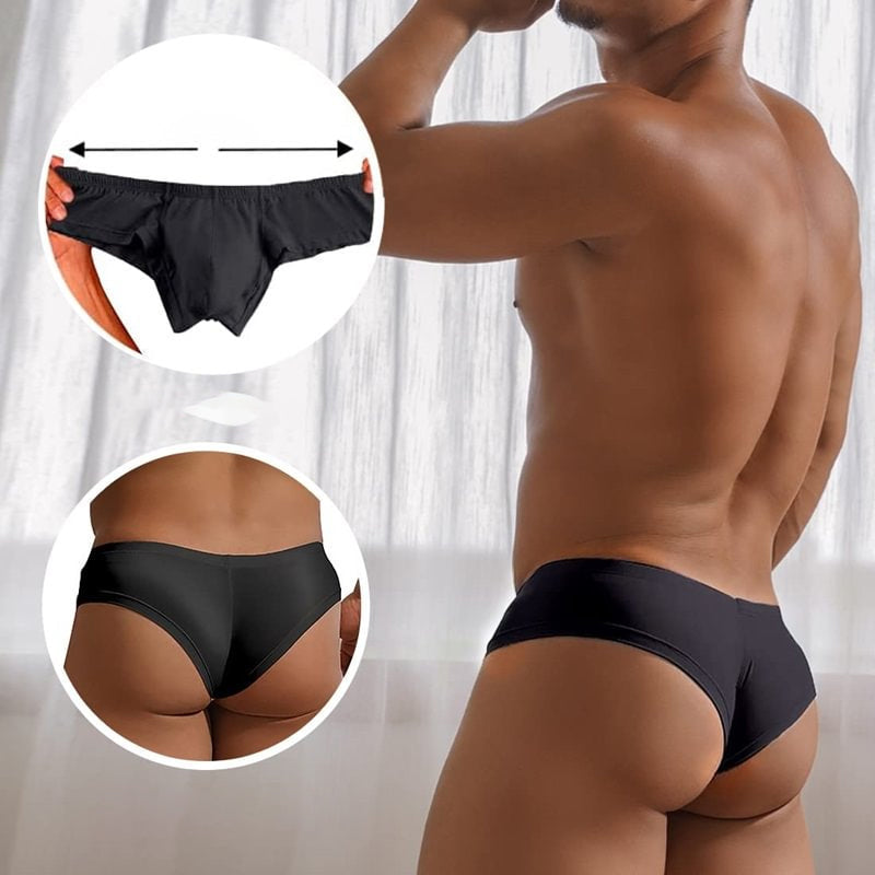 🌷BUY 2 GET 1 FREE🌷Men's Solid Color Breathable Low Waist Briefs（The more you buy, the higher the discount）