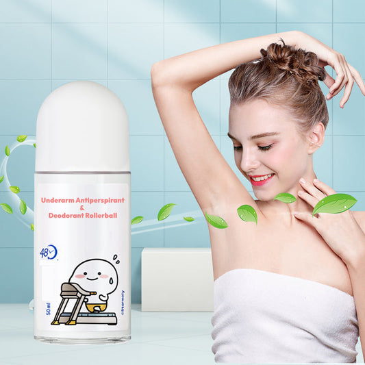 🔥Hot selling🔥Summer 2025 Newest🎉Underarm Antiperspirant Deodorant Rollerball💥Buy 3 get 2 free (5 pieces)