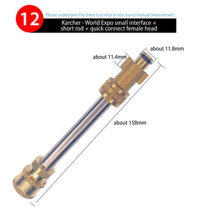 Nilfisk/ Karcher/ YILI quick connection adapter
