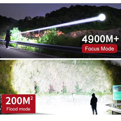 🔦☀️Ultimate compact torch🌟🌟7,500 lumens & 4,900 m range