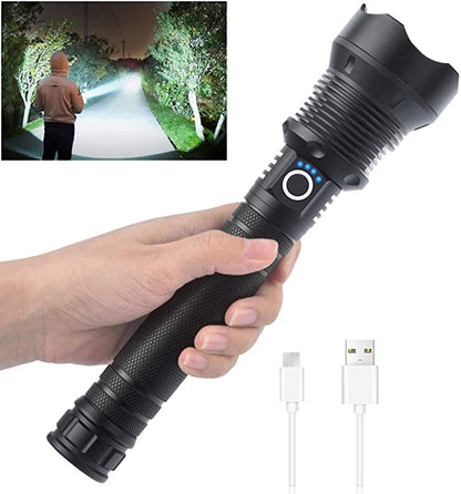 💥Christmas Sale 50% OFF🔦20000 Lumen Tactical Flashlight-Extreme Beam & Power Bank Function⚡