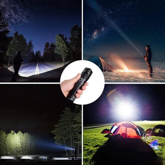 💥Christmas Sale 50% OFF🔦20000 Lumen Tactical Flashlight-Extreme Beam & Power Bank Function⚡