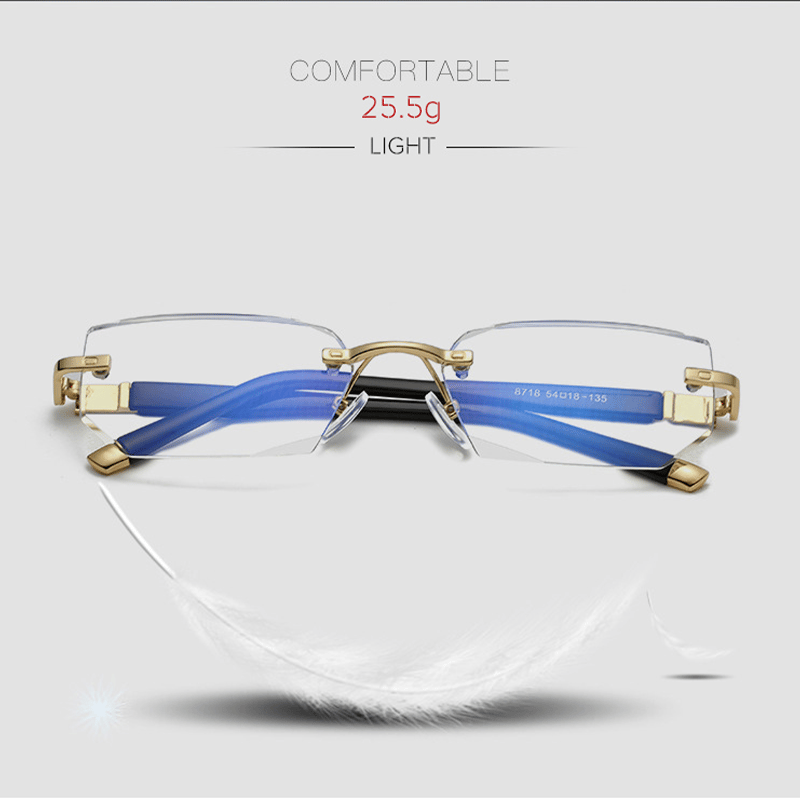 Sapphire high hardness✨Anti blue progressive Far And Near Dual-Use Reading Glasses