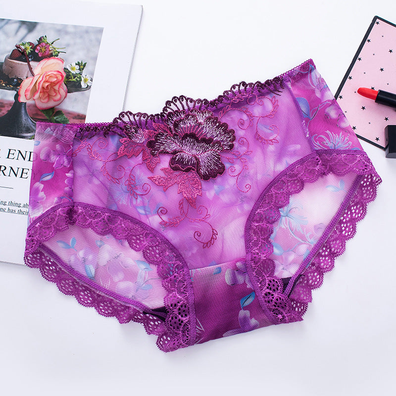 🎉 Last In Stock🎉Antibacterial Cotton Panty With Lace Embroidery