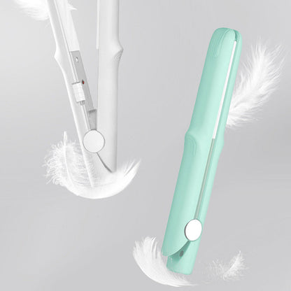 🔥Limited stock available 50% OFF🔥2-in-1 Mini Curling Wand & Flat Iron Hair Straightener