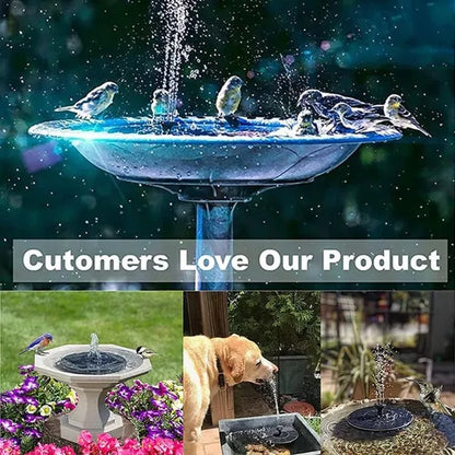 ⏳Time-Limited Special⏰Compact Solar Bird Fountain Pump – Keep Your Garden Alive! 🐦️