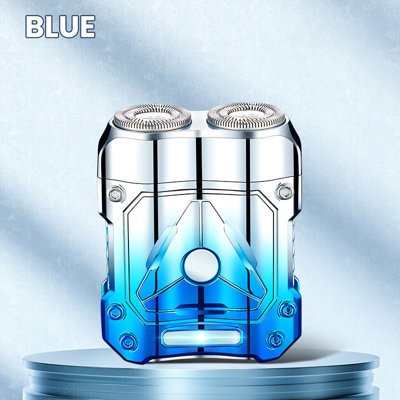 🪒 2025 New Mini Shaver—Compact Electric Razor & Charging Lighter Combo! ✨