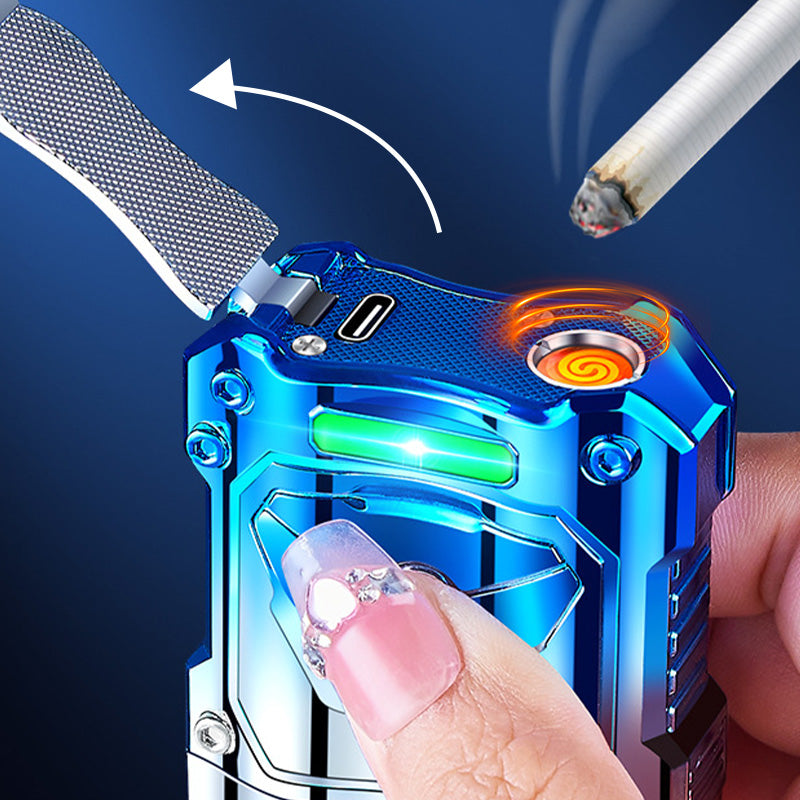 🪒 2025 New Mini Shaver—Compact Electric Razor & Charging Lighter Combo! ✨