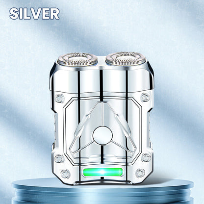 🪒 2025 New Mini Shaver—Compact Electric Razor & Charging Lighter Combo! ✨