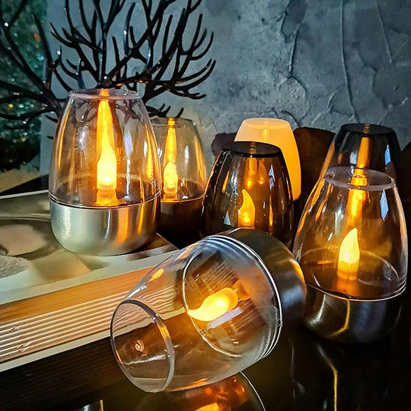 🥳2026 HOT SALE🥳💞50K+ SOLD!💥🕯️✨ 50% OFF! Solar Flickering Tea Lights – Realistic flame effect, dusk-to-dawn auto on. IP65 waterproof, lasts 6-8 hours. No wires, no fuss. Perfect for garden evenings. ✅🌙