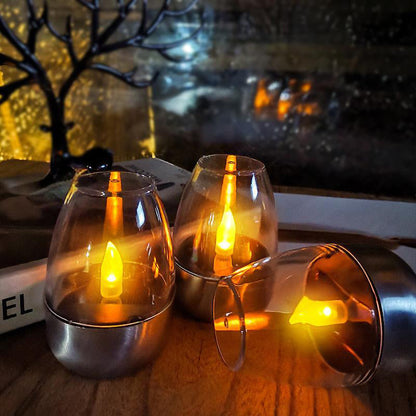 🥳2026 HOT SALE🥳💞50K+ SOLD!💥🕯️✨ 50% OFF! Solar Flickering Tea Lights – Realistic flame effect, dusk-to-dawn auto on. IP65 waterproof, lasts 6-8 hours. No wires, no fuss. Perfect for garden evenings. ✅🌙