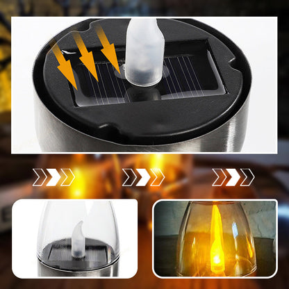 🥳2026 HOT SALE🥳💞50K+ SOLD!💥🕯️✨ 50% OFF! Solar Flickering Tea Lights – Realistic flame effect, dusk-to-dawn auto on. IP65 waterproof, lasts 6-8 hours. No wires, no fuss. Perfect for garden evenings. ✅🌙