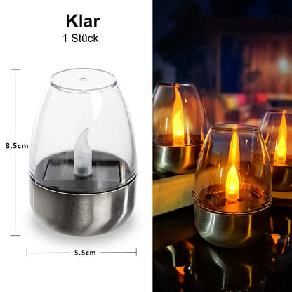 🥳2026 HOT SALE🥳💞50K+ SOLD!💥🕯️✨ 50% OFF! Solar Flickering Tea Lights – Realistic flame effect, dusk-to-dawn auto on. IP65 waterproof, lasts 6-8 hours. No wires, no fuss. Perfect for garden evenings. ✅🌙