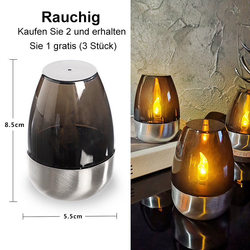 🥳2026 HOT SALE🥳💞50K+ SOLD!💥🕯️✨ 50% OFF! Solar Flickering Tea Lights – Realistic flame effect, dusk-to-dawn auto on. IP65 waterproof, lasts 6-8 hours. No wires, no fuss. Perfect for garden evenings. ✅🌙