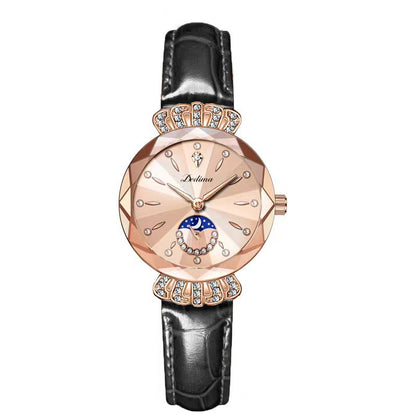 ⏳FLASH SALE! 50% OFF! 🔥Women's Fashionable Diamond Moon Star Watch
