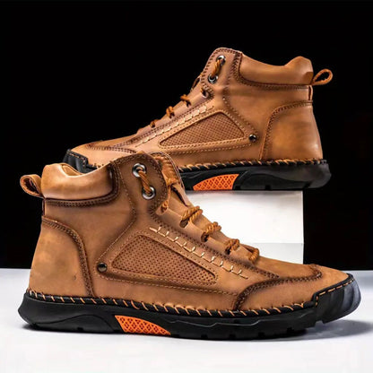 💥Hot Sale-70%OFF💥Stylish Hand-Stitched Flat Sole Men's Boots💥Ultimate comfort💥