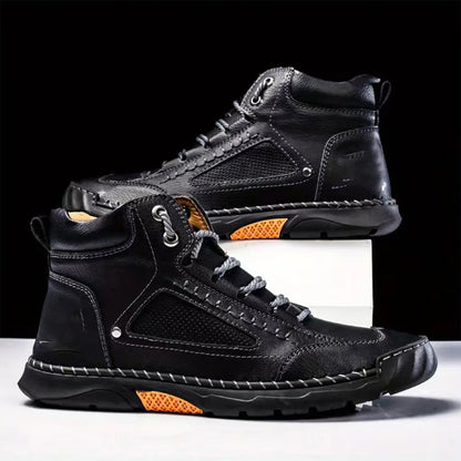 💥Hot Sale-70%OFF💥Stylish Hand-Stitched Flat Sole Men's Boots💥Ultimate comfort💥