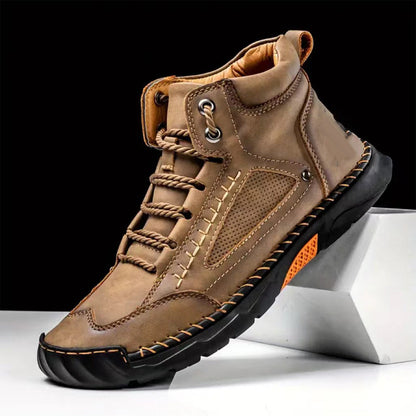 💥Hot Sale-70%OFF💥Stylish Hand-Stitched Flat Sole Men's Boots💥Ultimate comfort💥
