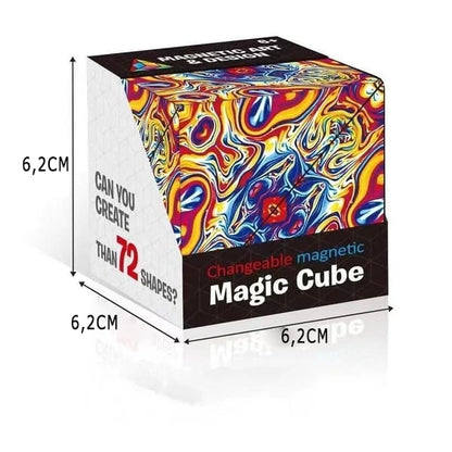 ✨3D-Magnetic Art Infinity Magic Cube Toy🔥