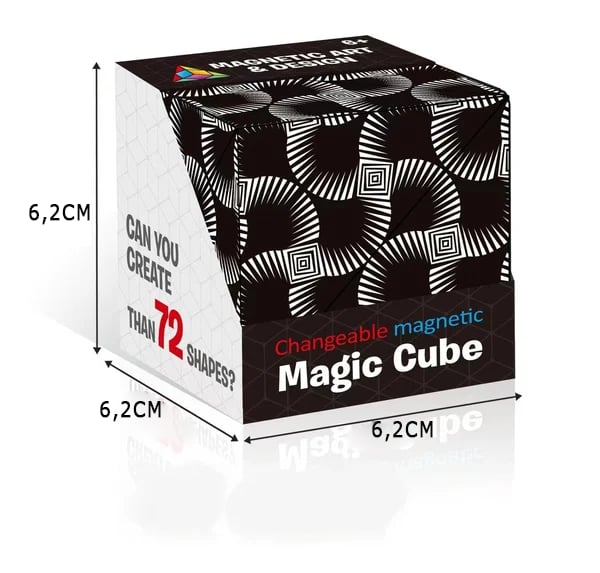 ✨3D-Magnetic Art Infinity Magic Cube Toy🔥