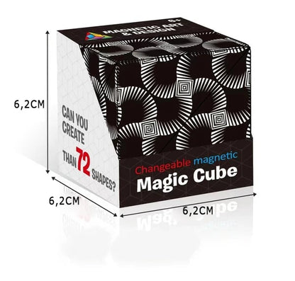 ✨3D-Magnetic Art Infinity Magic Cube Toy🔥