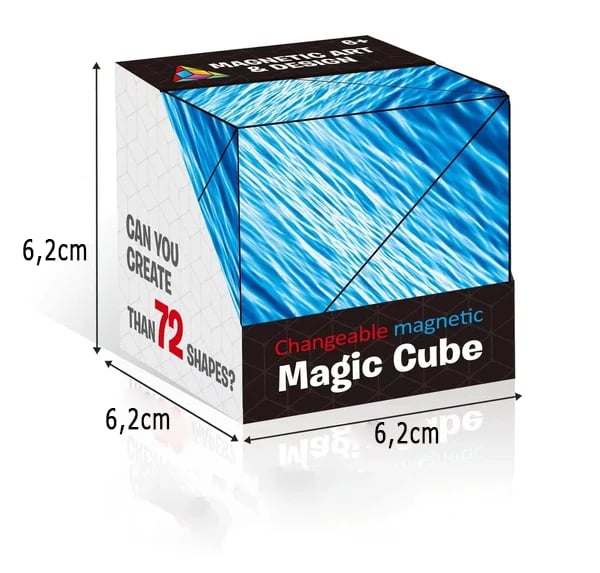 ✨3D-Magnetic Art Infinity Magic Cube Toy🔥