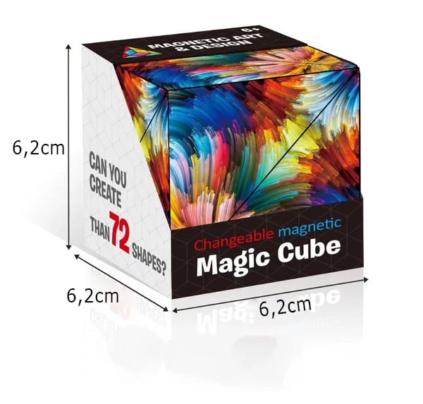 ✨3D-Magnetic Art Infinity Magic Cube Toy🔥