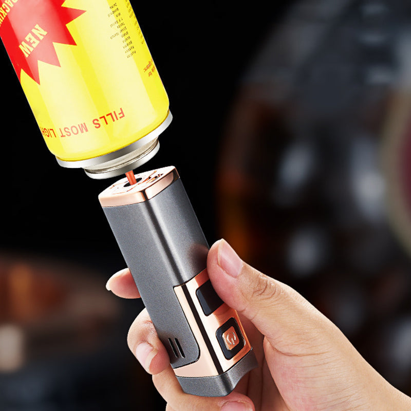 🎅🎁Christmas gifts 🎊Rechargeable & Refillable Cigar Torch Lighter with LED Display