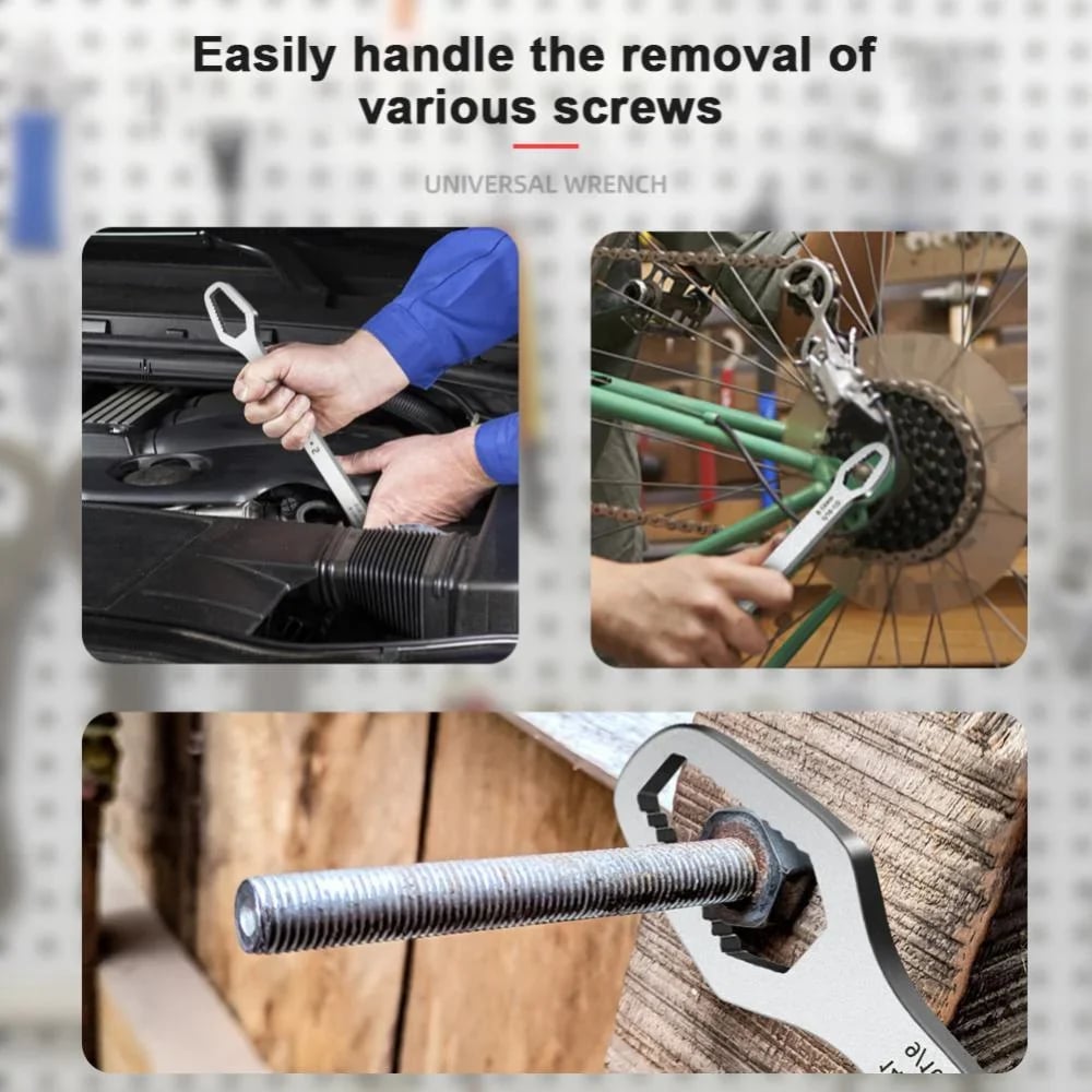 🔥Buy 1 get 1 free🔥  🔧 8-22mm Universal Wrench Receive a FREE 3-17mm Universal Wrench! 💪