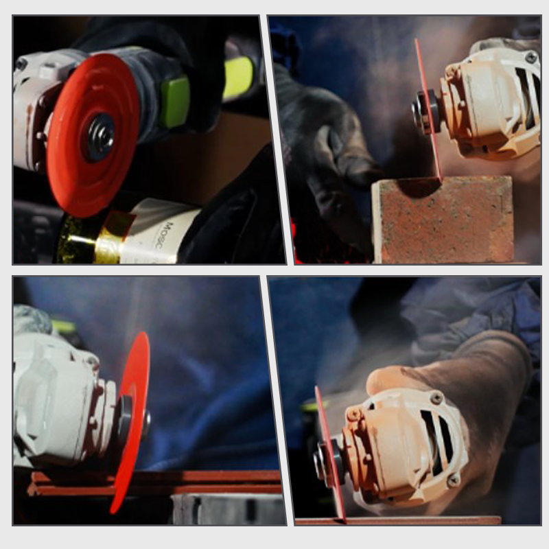 Multifunctional Dual-purpose Ceramic Tile Trimming and Rock Slab Cutting and Grinding Discs