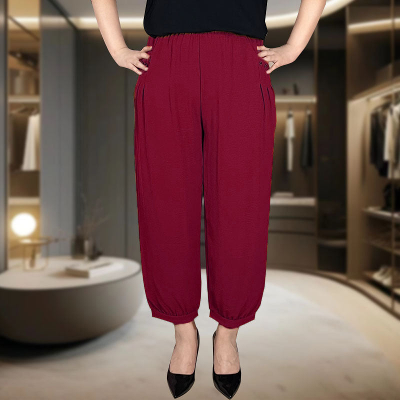 ⏳ Limited time 50% off! 💥Women's Cool Breathable Loose Casual Pants（The more you buy, the higher the discount）