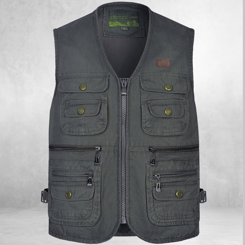 🔥New Hot Selling❤️‍🔥 Men's Outdoor Fishing Vest with Pockets