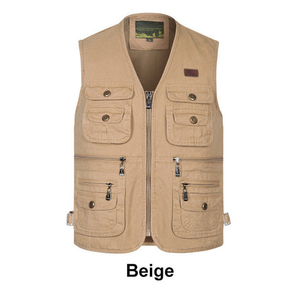 🔥New Hot Selling❤️‍🔥 Men's Outdoor Fishing Vest with Pockets