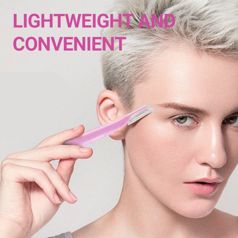 🔥2025 New products🌸 Precision Manual Eyebrow Trimmer with Light