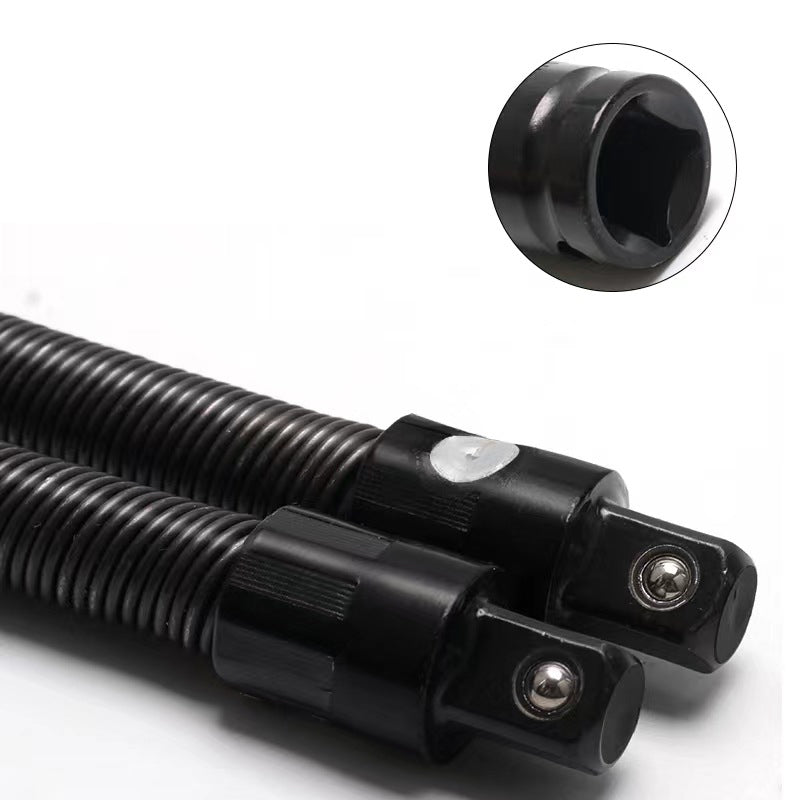 🔧🌀 1/2" Flexible Socket Extension Bar! Conquer Tight Spaces in Seconds🔩🚗